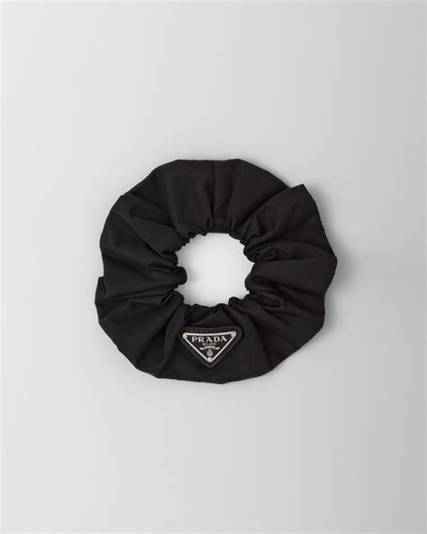 prada hair scrunchie|green red white prada band.